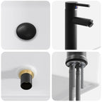 Vanidad de baño con lavabo Blanco 54 x 35 x 83 cm