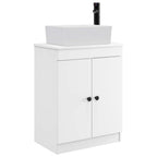 Vanidad de baño con lavabo Blanco 54 x 35 x 83 cm