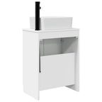Vanidad de baño con lavabo Blanco 54 x 35 x 83 cm
