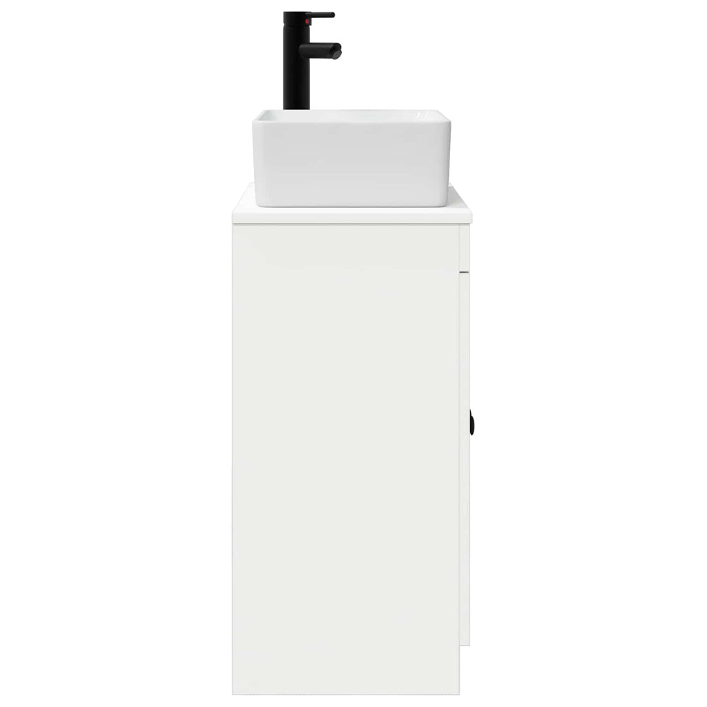 Vanidad de baño con lavabo Blanco 54 x 35 x 83 cm