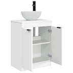 Vanidad de baño con lavabo Blanco 54 x 35 x 83 cm