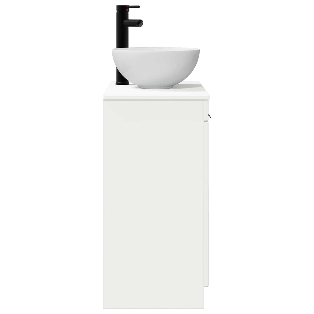 Vanidad de baño con lavabo Blanco 54 x 35 x 83 cm