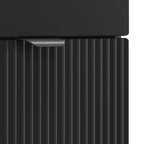 Vanidad de baño con lavabo Negro 54 x 35 x 83 cm