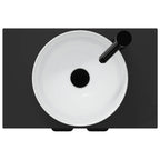 Vanidad de baño con lavabo Negro 54 x 35 x 83 cm