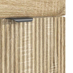 Vanidad de baño con lavabo Roble Sonoma 54 x 35 x 83 cm