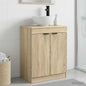 Bathroom vanity with sink Sonoma Oak 54 x 35 x 83 cm
