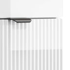 Vanidad de baño con lavabo Blanco Brillante 54 x 35 x 83 cm