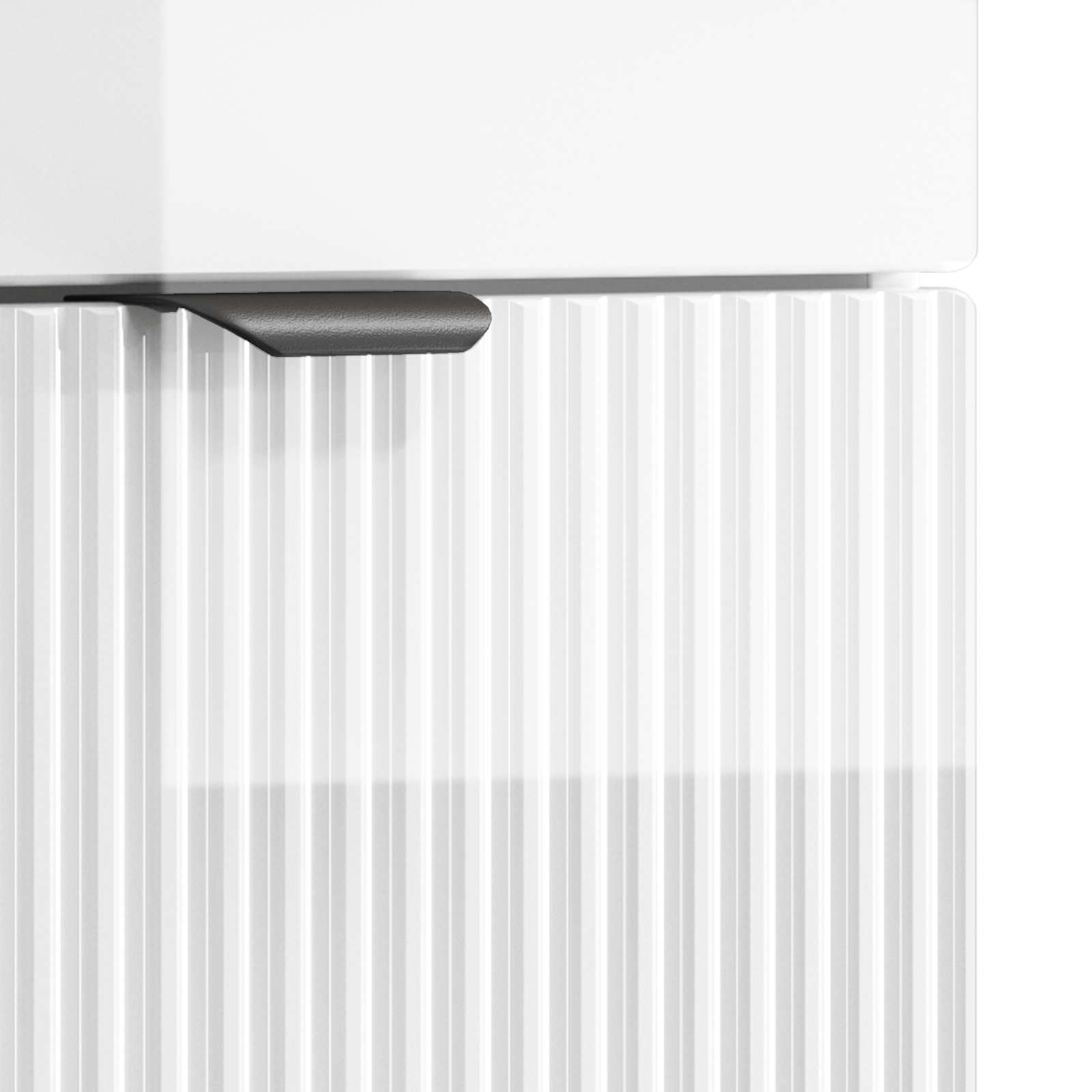 Vanidad de baño con lavabo Blanco Brillante 54 x 35 x 83 cm