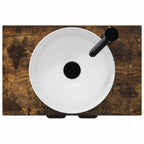 Vanidad de baño con lavabo Roble Ahumado 54 x 35 x 83 cm