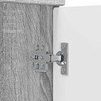 Vanidad de baño con lavabo Sonoma gris 54 x 35 x 83 cm