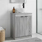 Bathroom vanity unit with Sonoma grey sink 54 x 35 x 83 cm