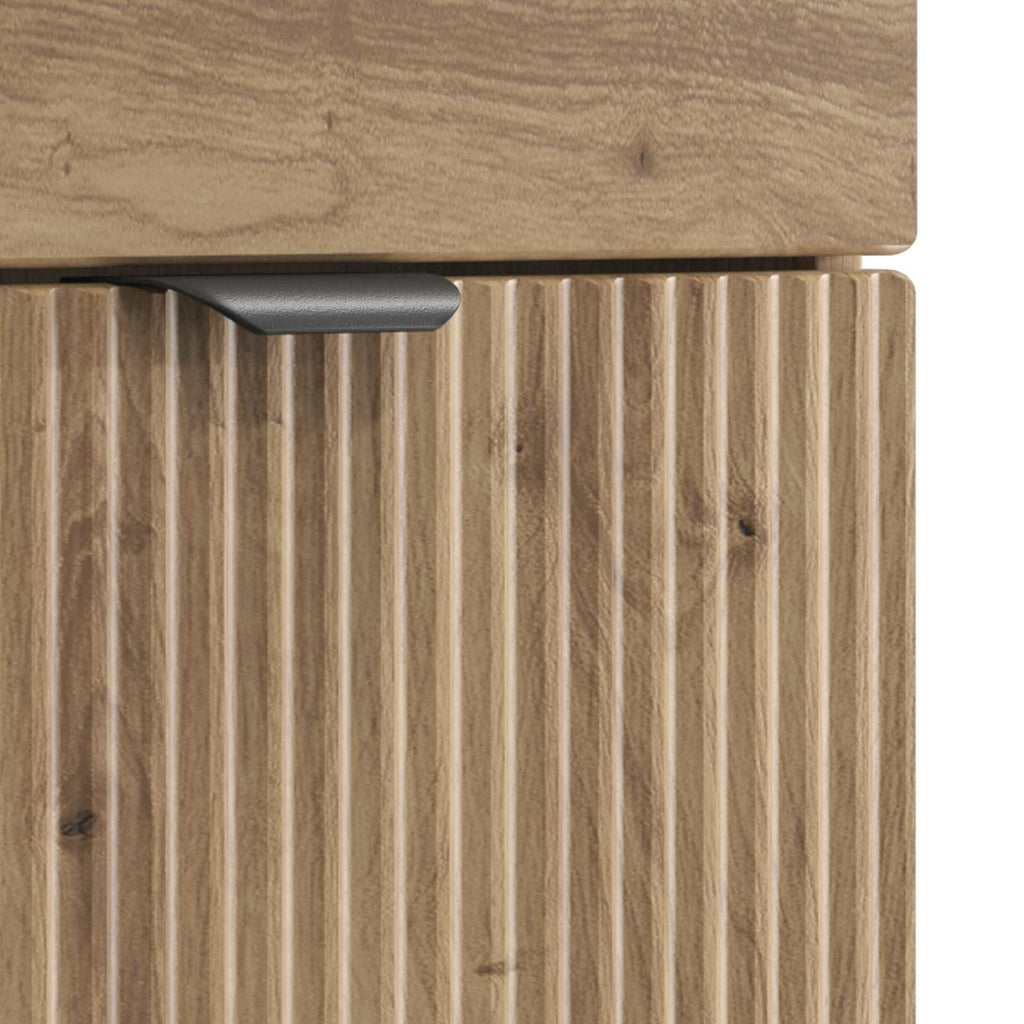 Vanidad de baño con lavabo Roble Artesanal 54 x 35 x 83 cm