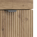 Vanidad de baño con lavabo Roble Artesanal 54 x 35 x 83 cm