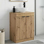 Bathroom vanity with sink Artisan Oak 54 x 35 x 83 cm