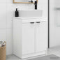 Bathroom vanity with sink White 54 x 35 x 83 cm