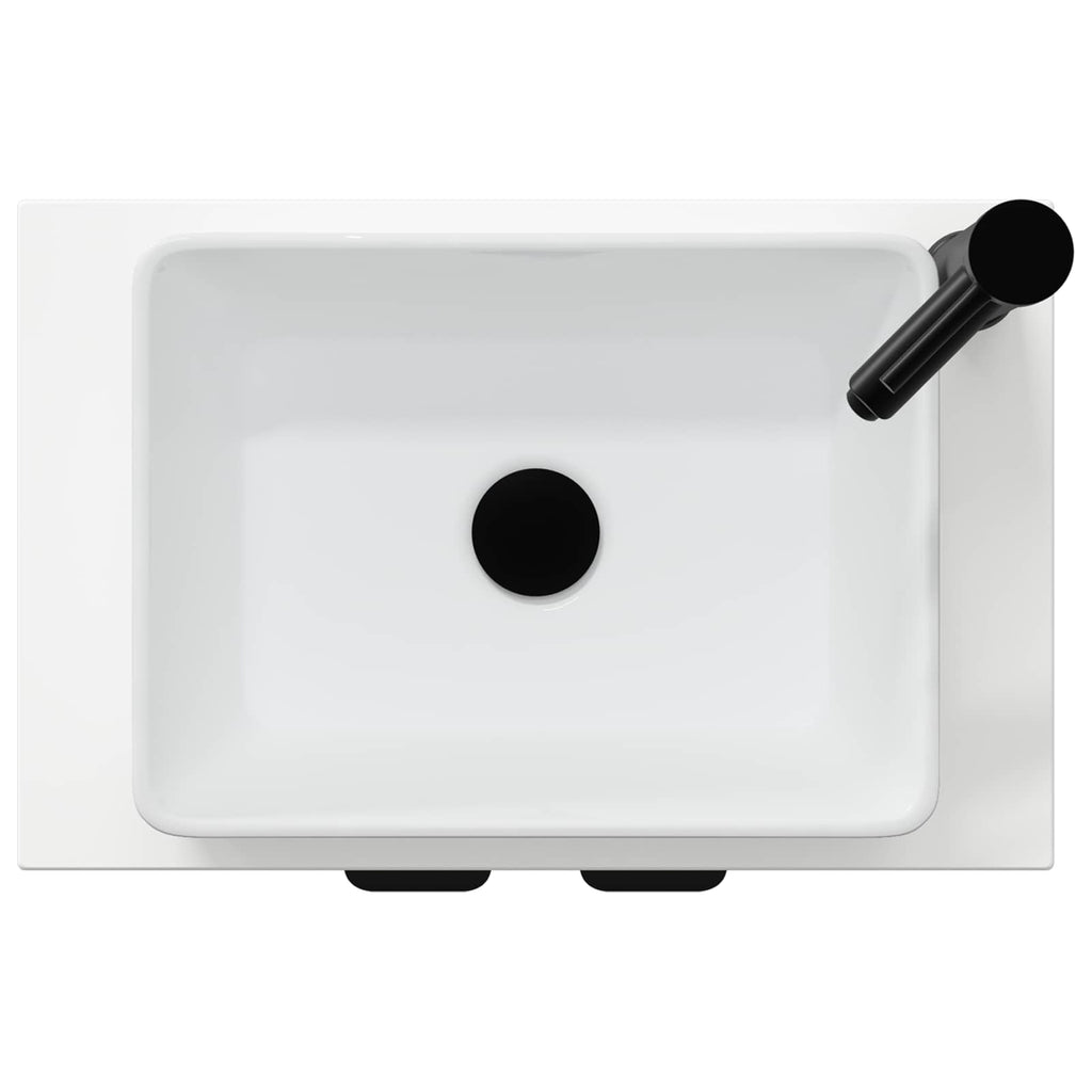 Vanidad de baño con lavabo Blanco 54 x 35 x 83 cm