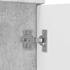Vanidad de baño con lavabo Gris Hormigón 54 x 35 x 83 cm