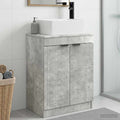Vanidad de baño con lavabo Gris Hormigón 54 x 35 x 83 cm