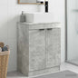 Concrete Grey Bathroom Vanity with Sink 54 x 35 x 83 cm