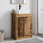 Bathroom vanity with sink Antique wood 54 x 35 x 83 cm