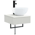 Lavabo de Lavado Montado en la Pared Blanco 40 x 41 x 40,5 cm