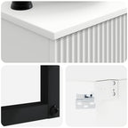 Lavabo de Lavado Montado en la Pared Blanco 50 x 41 x 39 cm