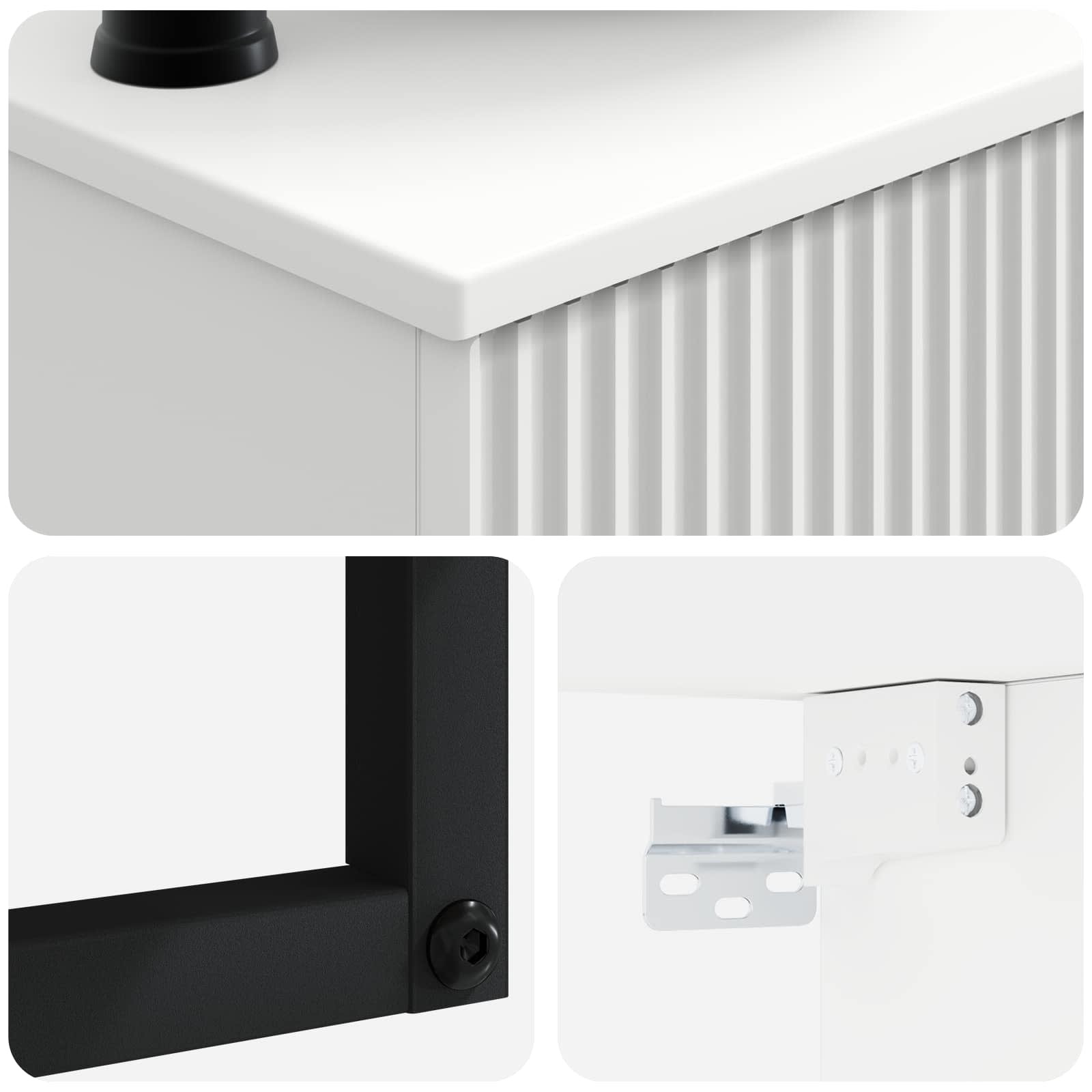 Lavabo de Lavado Montado en la Pared Blanco 50 x 41 x 39 cm