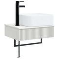 Lavabo de Lavado Montado en la Pared Blanco 50 x 41 x 39 cm