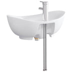 Lavabo de baño Cromado 59 x 35 x 21 cm Metal