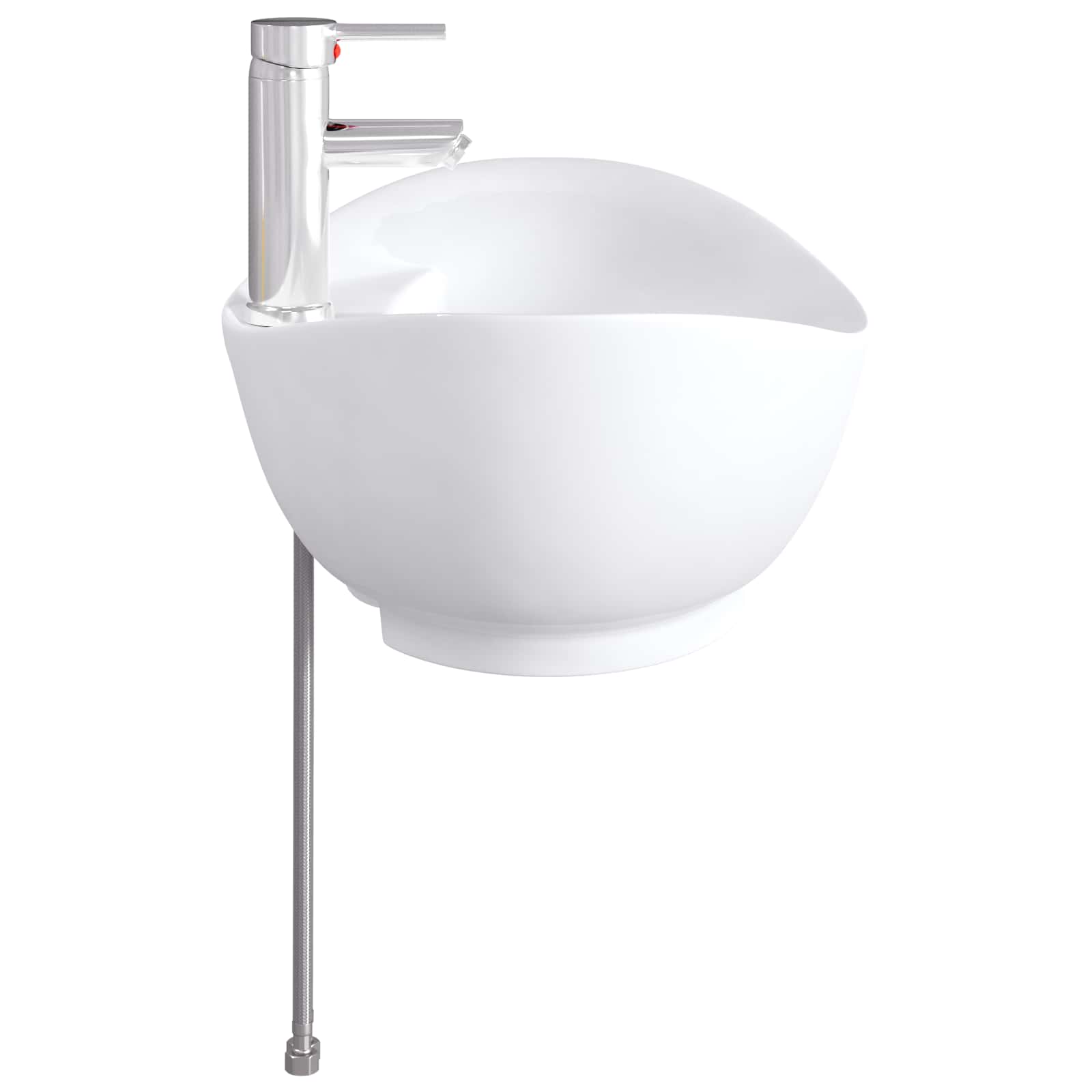 Lavabo de baño Cromado 59 x 35 x 21 cm Metal