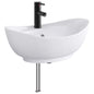Chrome Bathroom Basin 59 x 35 x 21 cm Metal