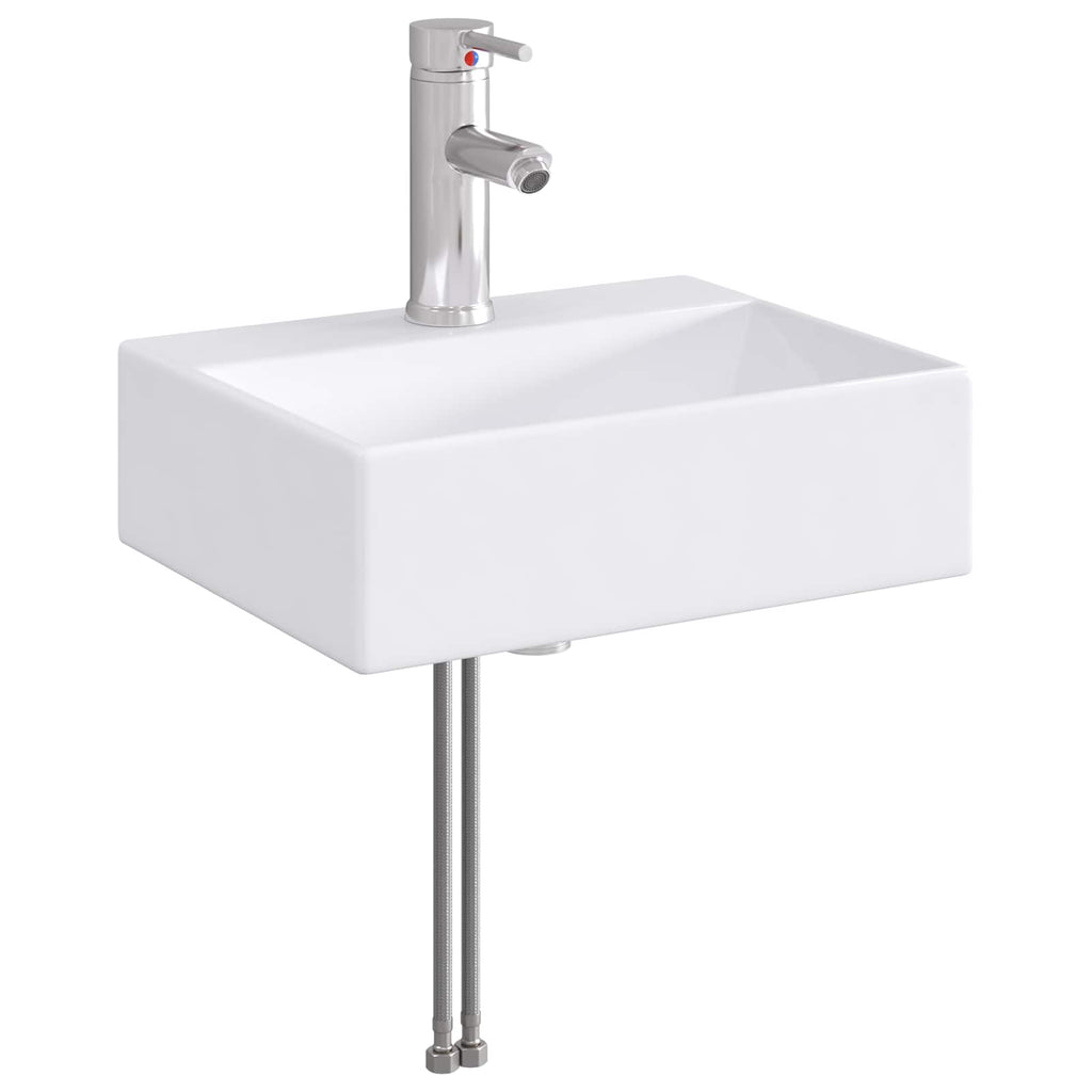 Lavabo de baño Cromado 39 x 30,5 x 12,5 cm Metal