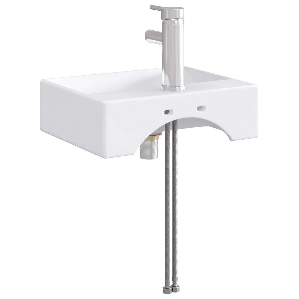 Lavabo de baño Cromado 39 x 30,5 x 12,5 cm Metal