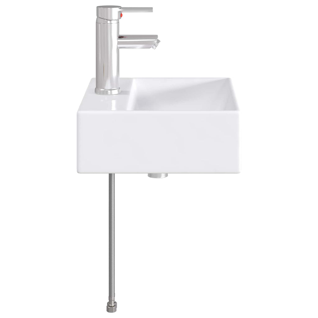 Lavabo de baño Cromado 39 x 30,5 x 12,5 cm Metal