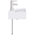 Lavabo de baño Cromado 39 x 30,5 x 12,5 cm Metal