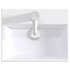 Lavabo de baño Cromado 39 x 30,5 x 12,5 cm Metal