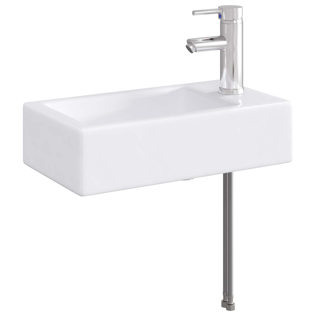 Lavabo de baño Cromado 45,5 x 25,5 x 13 cm Metal