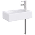 Lavabo de baño Cromado 45,5 x 25,5 x 13 cm Metal