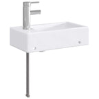Lavabo de baño Cromado 45,5 x 25,5 x 13 cm Metal