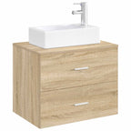 Lavabo de baño Cromado 45,5 x 25,5 x 13 cm Metal