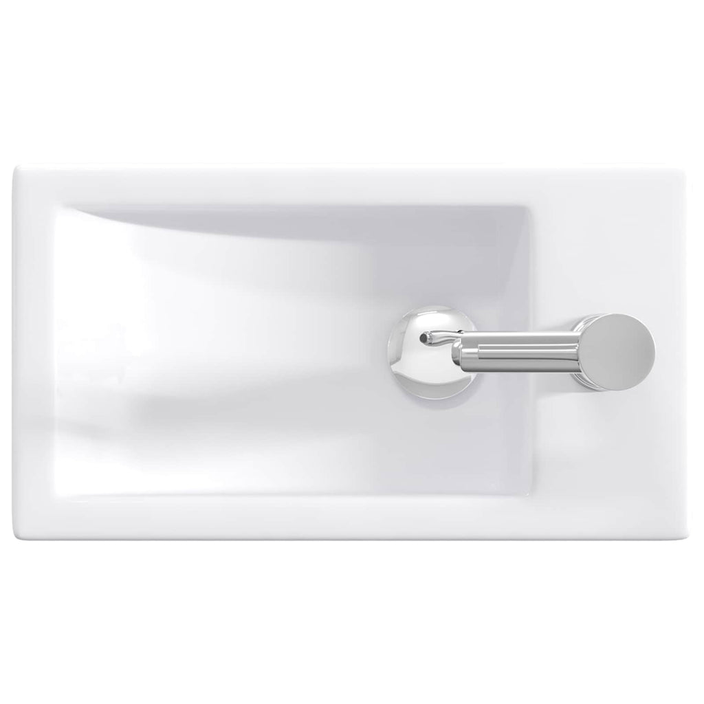 Lavabo de baño Cromado 45,5 x 25,5 x 13 cm Metal