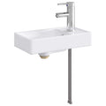 Lavabo de baño Cromado 40,5 x 22,5 x 11,5 cm Metal