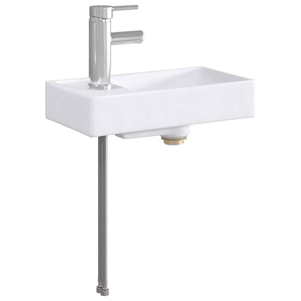 Lavabo de baño Cromado 40,5 x 22,5 x 11,5 cm Metal