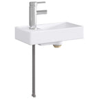 Lavabo de baño Cromado 40,5 x 22,5 x 11,5 cm Metal