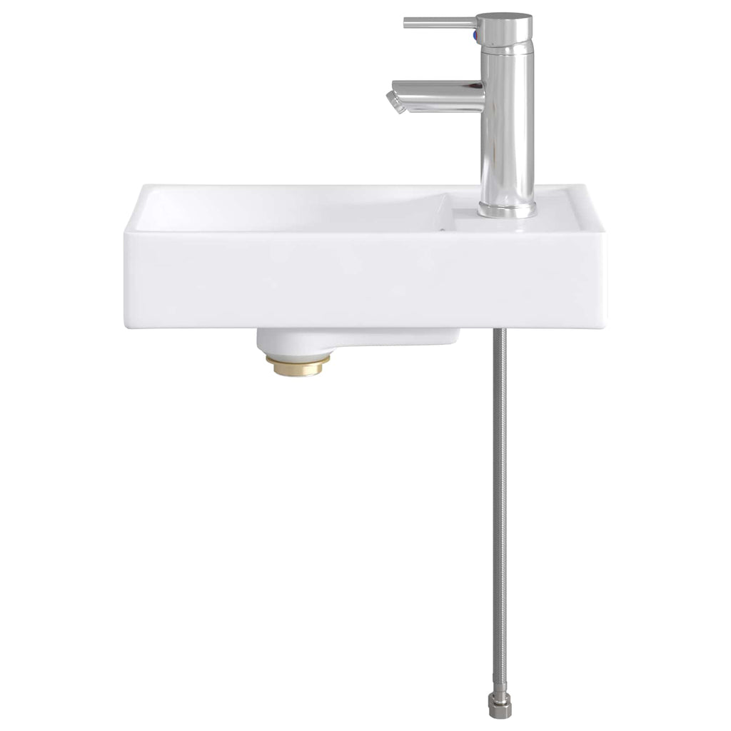 Lavabo de baño Cromado 40,5 x 22,5 x 11,5 cm Metal