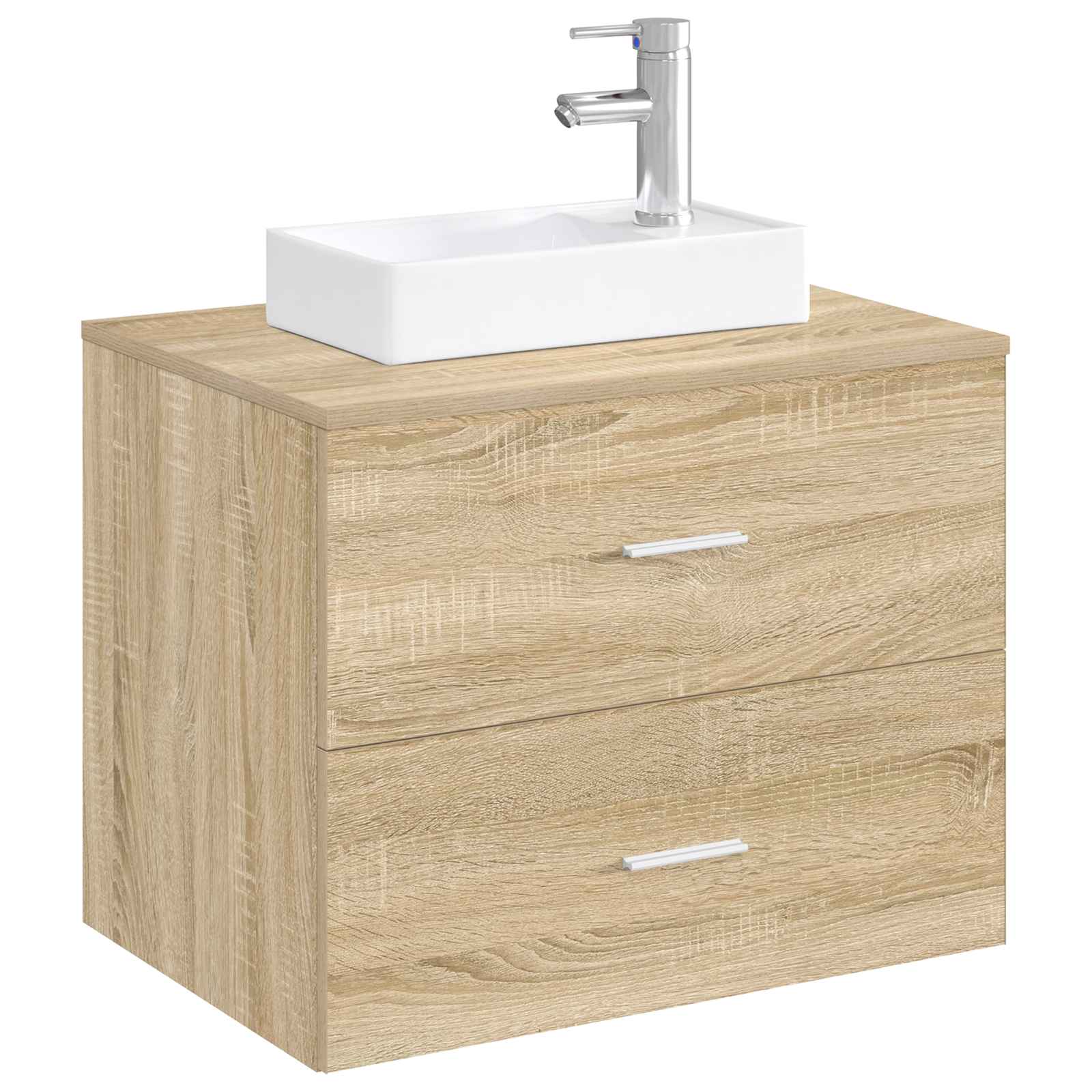 Lavabo de baño Cromado 40,5 x 22,5 x 11,5 cm Metal