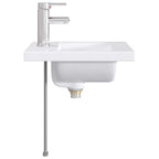 Lavabo de baño Cromado 42 x 40 x 16,5 cm Metal