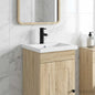 Bathroom sink Chrome 42 x 40 x 16.5 cm Metal