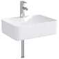 Chrome Bathroom Sink 48.5 x 37.5 x 13 cm Metal