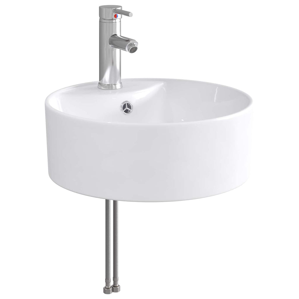 Lavabo de baño Cromado 40,5 x 40,5 x 15 cm Metal